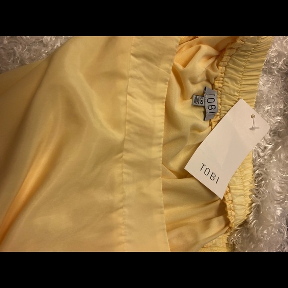 Tobi Yellow Around-The-Globe Skirt - Picture 4 of 8